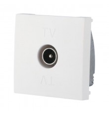 Розетка TV оконечная (белый) LK45  852104  Ecoplast