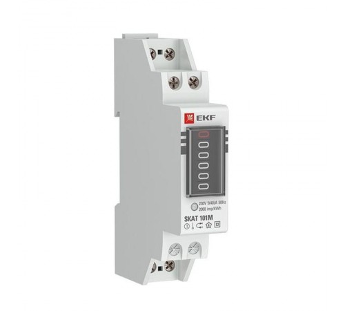 Счетчик электрической энергии модульный SKAT 101M/1-5(40) SDМ PROxima (с поверкой)  10107M  EKF