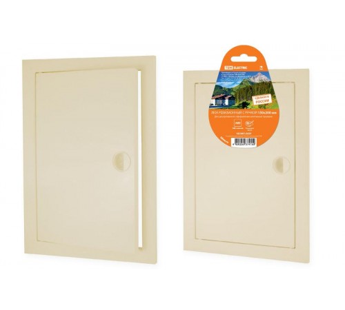 Люк ревизионный с ручкой 150х200, слоновая кость  SQ1807-0429  TDM