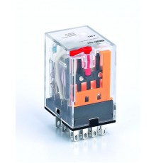 Промежуточное реле 4 конт. с LED инд. и TEST функ. 3А 12В AC ПР-102  23819DEK  DEKraft