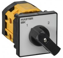 Переключатель кулачковый стандартная рукоятка 63А схема 56  MI-CS10-063-056  IEK