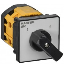 Переключатель кулачковый стандартная рукоятка 63А схема 55  MI-CS10-063-055  IEK