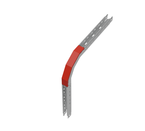Крышка внеш. верт. угла 90 гр. 50 мм "ПЛЮС" HD85  KVLplus90-50 HD85  КМ-профиль