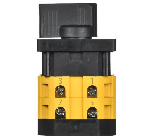 Переключатель кулачковый стандартная рукоятка 63А схема 56  MI-CS10-063-056  IEK