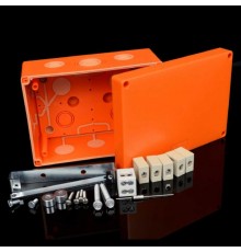 Коробка огнестойкая Е90, 176х126х87, IP66, со сдвоенным керамическим клеммником 5x1,5-6 мм2 KSK 175 (PO10P)  KSK 175_PO10P  Kopos