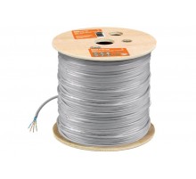 Кабель витая пара F/UTP Cat 6 4х2х23AWG (305м)  solid, ПВХ, серый  SQ0107-0104  TDM