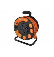 Удлинитель силовой УКз16-004  (IP44 4 места/30м ПВС 3х1,5)  SQ1301-0541  TDM