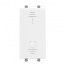 Выключатель двухполюсный одноклавишный модульный, "Avanti", "Белое облако", 1 модуль  4400221  DKC