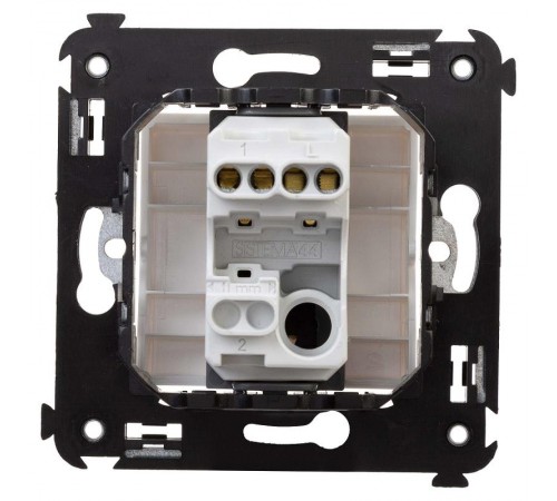 Выключатель одноклавишный в стену, "Avanti", "Белое облако"  4400103  DKC