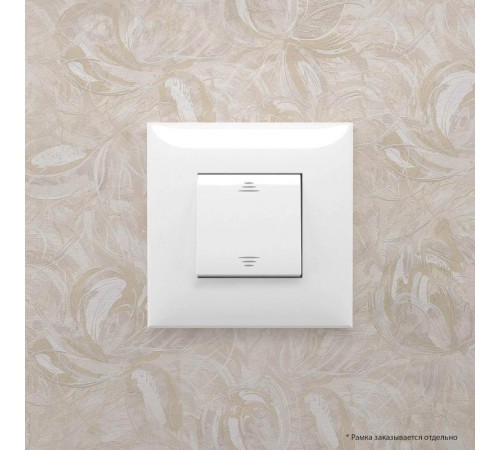 Выключатель одноклавишный в стену, "Avanti", "Белое облако"  4400103  DKC