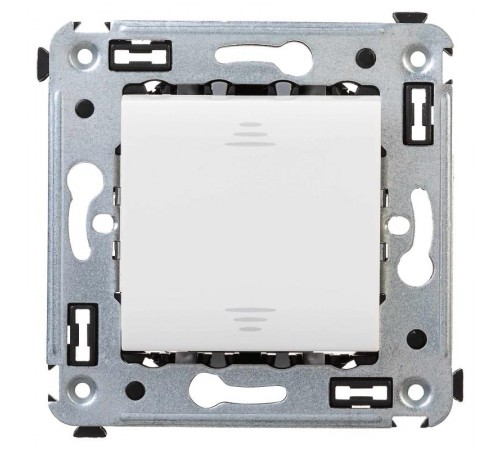 Выключатель одноклавишный в стену, "Avanti", "Белое облако"  4400103  DKC