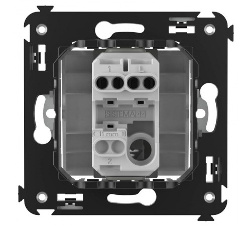 Выключатель одноклавишный в стену, "Avanti", "Белое облако"  4400103  DKC
