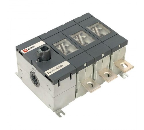 Рубильник 630A 3P без рукоятки управления TwinBlock  tb-s-630-3p  EKF