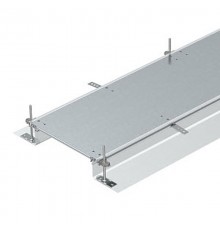 Секция кабельного канала OKA-G глухая, с фиксаторами 2400x200x140 мм (сталь) (OKA-G20040140R)  7424040  OBO Bettermann