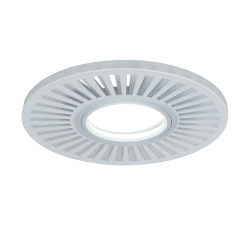 Светильник точечный встраиваемый Backlight BL136 Кругл./узор. Белый, Gu5.3, 3W, LED 4000K  BL136  Gauss