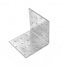 Уголок крепежный равносторонний 60х80х80x2, оцинкованный - накл.  126389  Tech-KREP