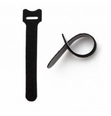 WASN-150-BK-10 Хомут для кабеля, липучка с мягкой застежкой, 150x15 мм, черный (10 шт.)  397493  Hyperline