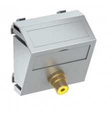 Мультимедийная рамка Video-Cinch Modul45 (серебристый) (MTS-R L AL1)  6104988  OBO Bettermann