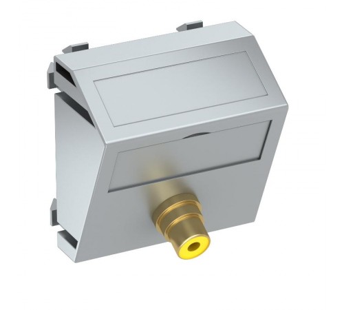 Мультимедийная рамка Video-Cinch Modul45 (серебристый) (MTS-R L AL1)  6104988  OBO Bettermann