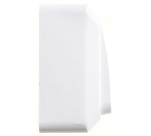 Этюд Белый О/У Выключатель 2-клавишный  BA10-002B  SE