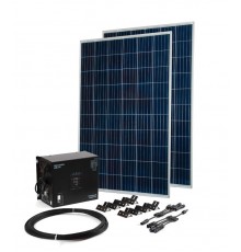 Комплект Teplocom Solar-1500+Солнечная панель 250Вт х2 кабель 10 м MC4 коннекторы  2424  Бастион