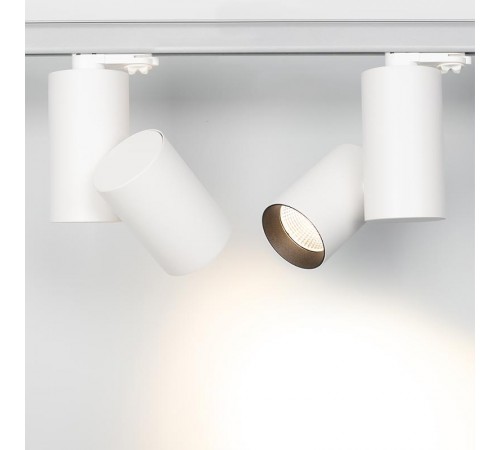 Светильник SP-POLO-TRACK-TURN-R85-15W Warm3000 (WH-BK, 40 deg)  027437  Arlight