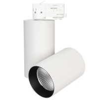 Светильник SP-POLO-TRACK-TURN-R85-15W Warm3000 (WH-BK, 40 deg)  027437  Arlight