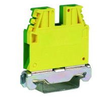 TEC.6/O, зажим для заземления желт.зелен 6 кв.мм  ZTO120-RET  DKC