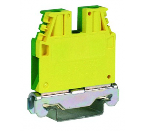 TEC.6/O, зажим для заземления желт.зелен 6 кв.мм  ZTO120-RET  DKC