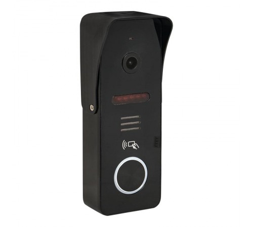 Вызывная видеопанель со счит. ключей CPV-02 чер. 4пр. 1000TVL IP65 EKF  int-cpv-02  EKF