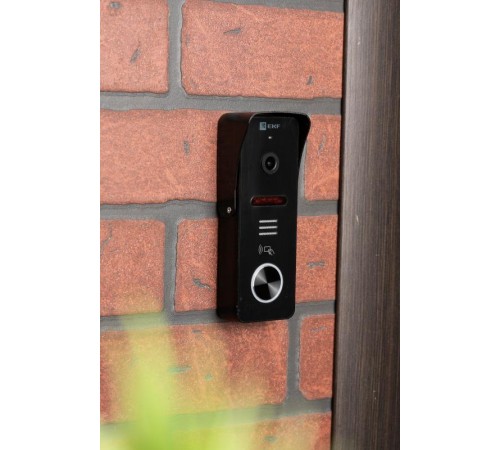 Вызывная видеопанель со счит. ключей CPV-02 чер. 4пр. 1000TVL IP65 EKF  int-cpv-02  EKF