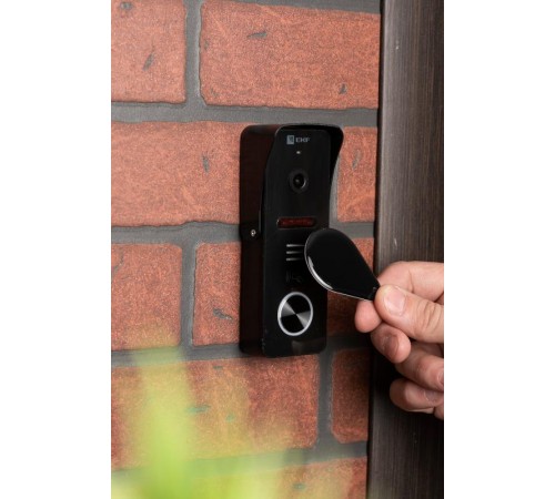 Вызывная видеопанель со счит. ключей CPV-02 чер. 4пр. 1000TVL IP65 EKF  int-cpv-02  EKF