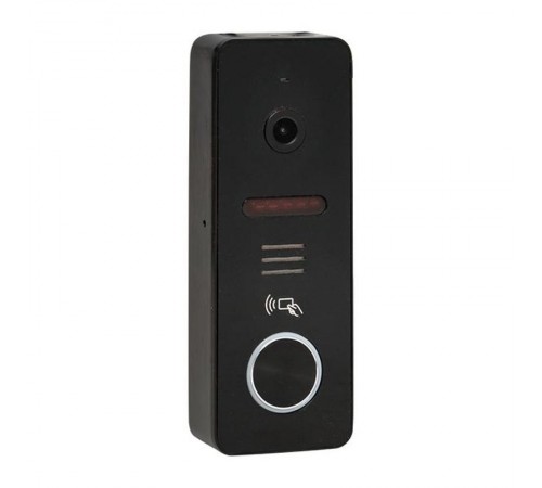 Вызывная видеопанель со счит. ключей CPV-02 чер. 4пр. 1000TVL IP65 EKF  int-cpv-02  EKF