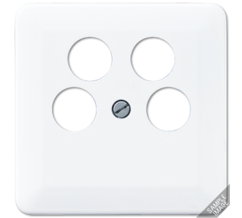 Крышка для SAT-TV-розетки с 4-мя гнездами 561-4SAT2 Jung