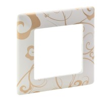 Valena LIFE Ампир белый Рамка 1-ая  754101  Legrand