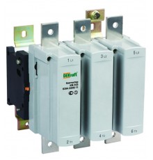 Контактор 630А 220В АС3 1НО+1НЗ КМ-103   22166DEK  DEKraft