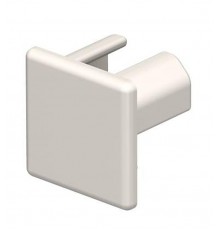 Торцевая заглушка кабельного канала WDK 15x15 мм (ПВХ,кремовый) (WDK HE15015CW)  6162495  OBO Bettermann