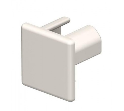 Торцевая заглушка кабельного канала WDK 15x15 мм (ПВХ,кремовый) (WDK HE15015CW)  6162495  OBO Bettermann