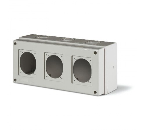 Корпус на 3 поста  с основанием 70х87 мм. Тип M150  DIS6721300  DKC