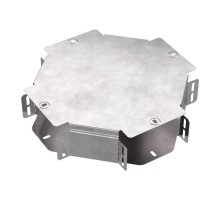 Х-образный ответвитель с крышкой Стандарт 150х80  PR16.0460  Промрукав