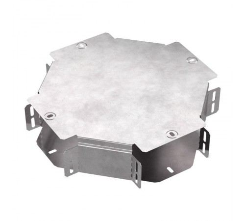 Х-образный ответвитель с крышкой Стандарт 150х80  PR16.0460  Промрукав