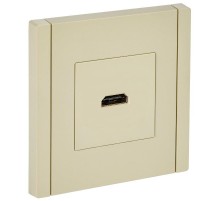 FORTE&PIANO Розетка HDMI FP440 ваниль  FP-H10-K10  IEK