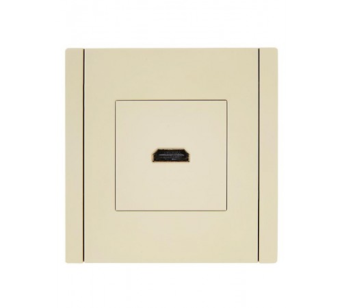 FORTE&PIANO Розетка HDMI FP440 ваниль  FP-H10-K10  IEK