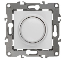 Светорегулятор поворотно-нажимной 12-4101-01  , 400ВА 230В,  белый (6/601680) Б0014735  ЭРА