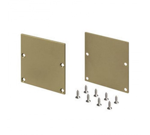 Заглушка SL-LINE-5050-LW GOLD глухая (Arlight, Металл)  039984  Arlight