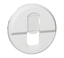 Celiane Белый Накладка компьютерной 1-ой розетки  068251  Legrand