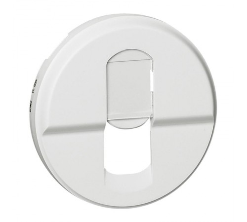 Celiane Белый Накладка компьютерной 2-ой розетки  068252  Legrand