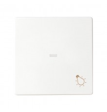 Simon 82 Клавиша с пиктограммой "лампа" для выключателя одноклавишного с подсветкой, S82, S82N, S82 Detail, б  8200016-030  Simon