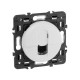 Celiane Белый Накладка компьютерной 1-ой розетки  068251  Legrand