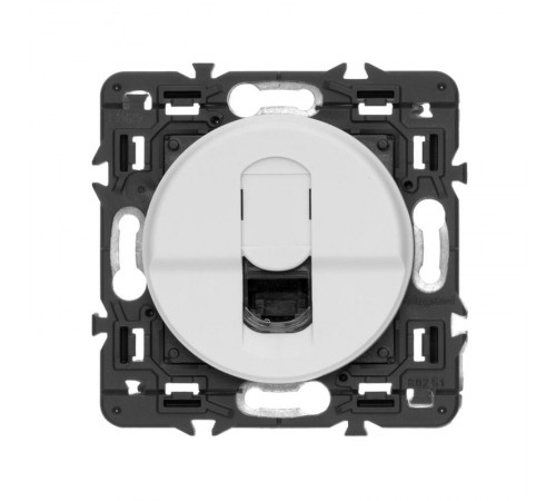 Celiane Белый Накладка компьютерной 1-ой розетки  068251  Legrand